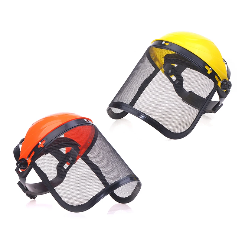Schutzhelm mit Gesichtsgitter für Freischneider