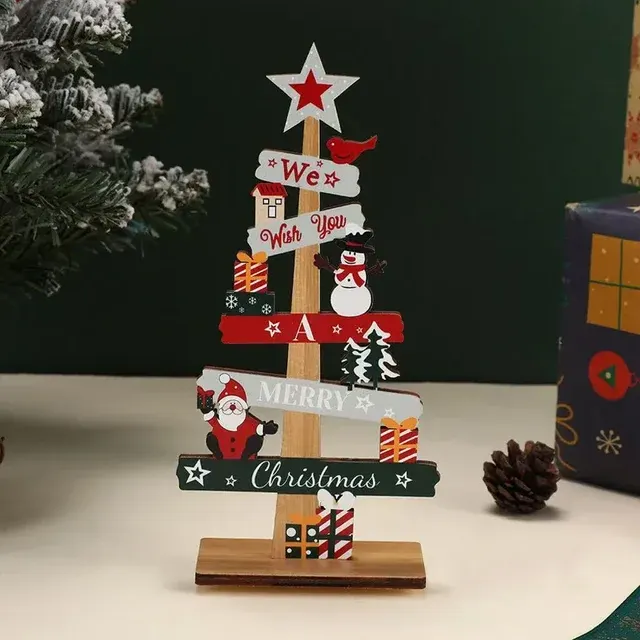 Holz-Weihnachtsanhänger 3