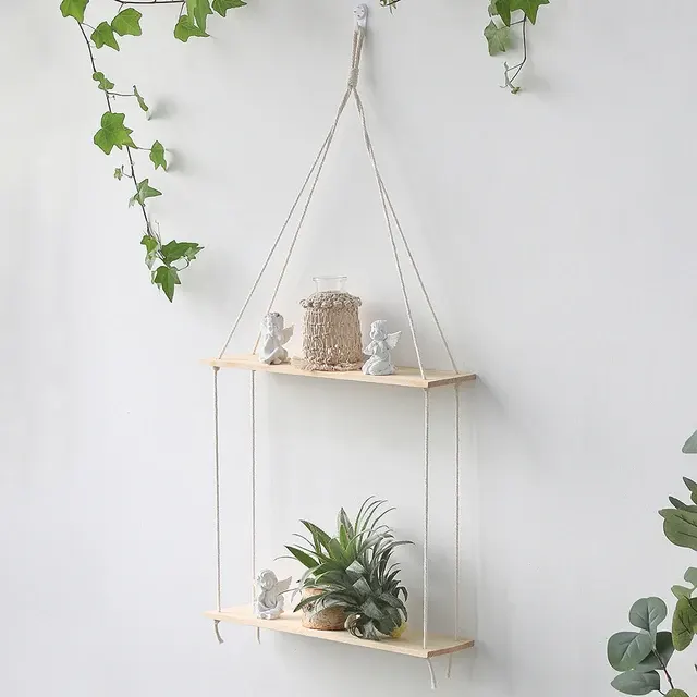 Makramee-Wanddisplay 2