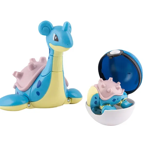 Anime Actionfiguren Set mit Pikachu 4