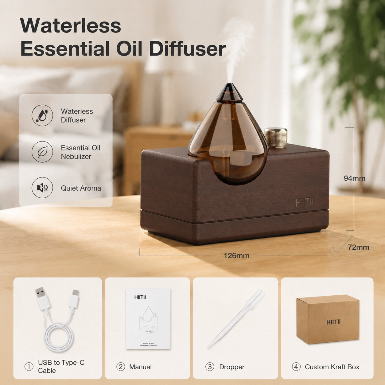 Wasserloser Aroma Diffuser mit Akku 4