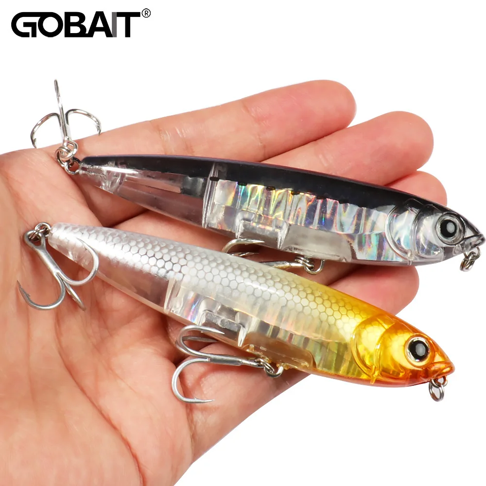 Schwimmender Topwater-Bleistiftköder 10 cm 3