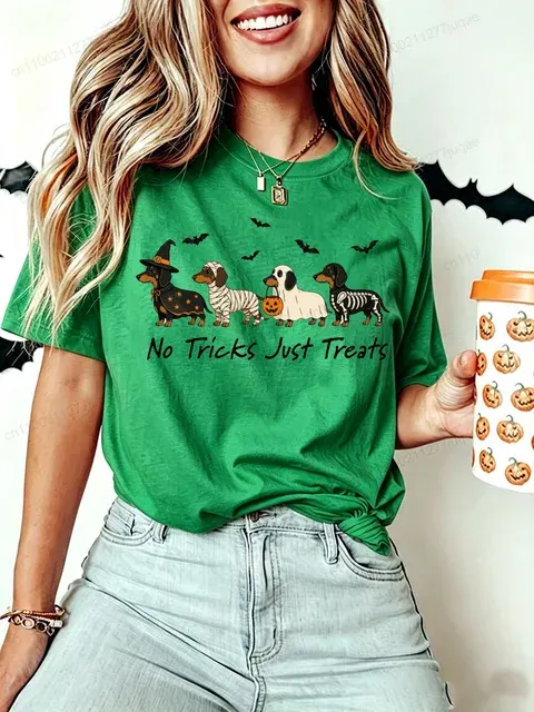 Halloween Grafik T-Shirt 3