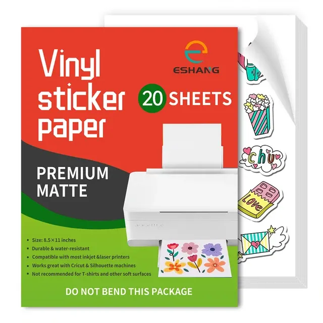 Bedruckbares Vinyl-Aufkleberpapier 1