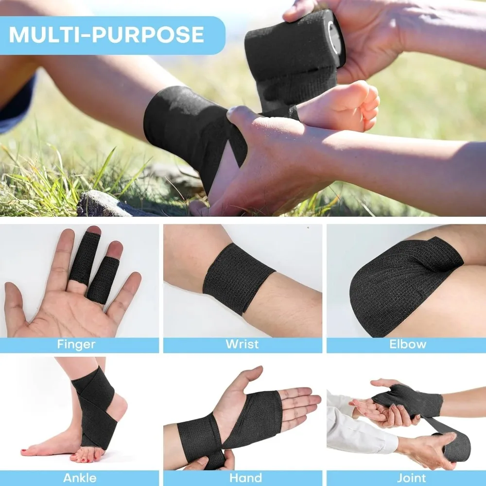 Elastische Sport-Bandage Selbsthaftend Gelenkschutz 3