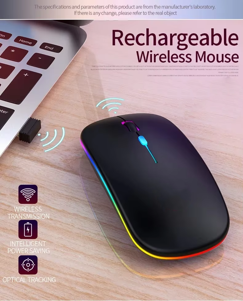 Ultradünne Mini-Funkmaus für Laptops 3