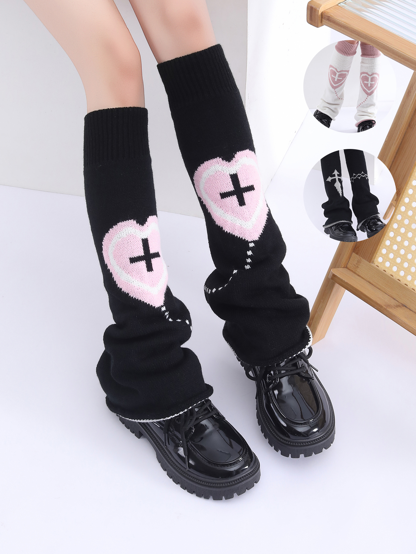 Strick-Slouch-Socken