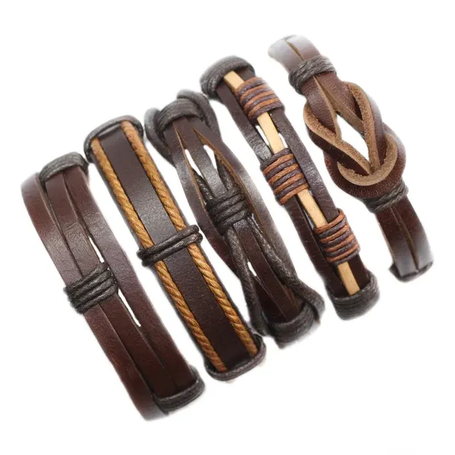 Geflochtenes Lederarmband 2