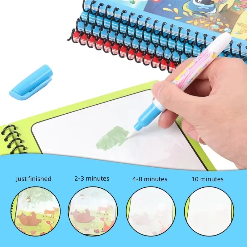 Wasser-Zaubermalbuch für Kinder 4