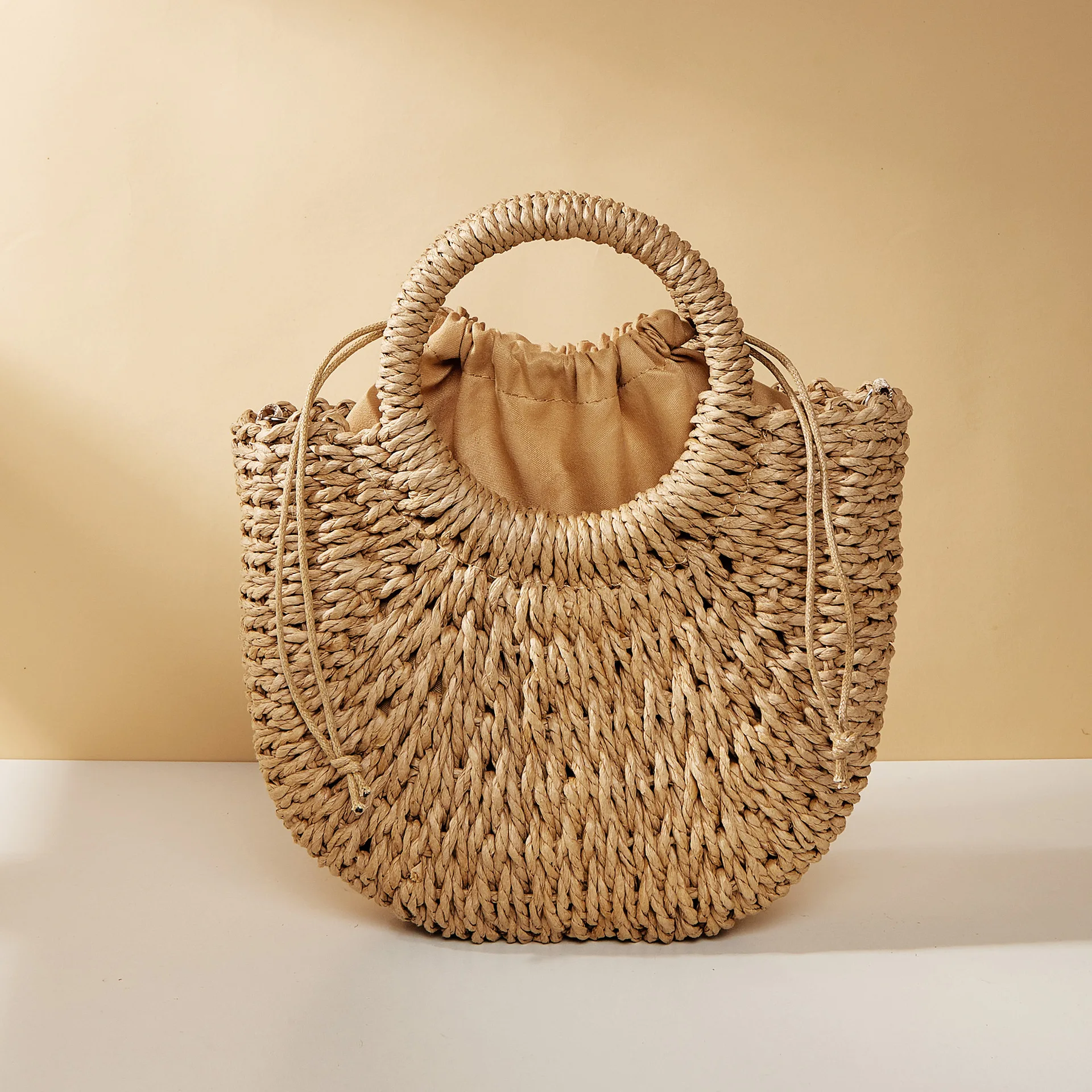Strohhandtasche 4