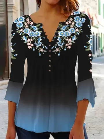 Plus-Size-Tunika-Bluse