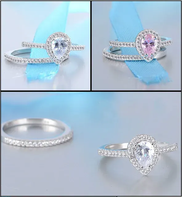 Silberring-Set 2