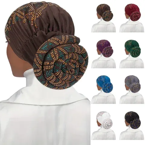 Donut-Turban-Mütze