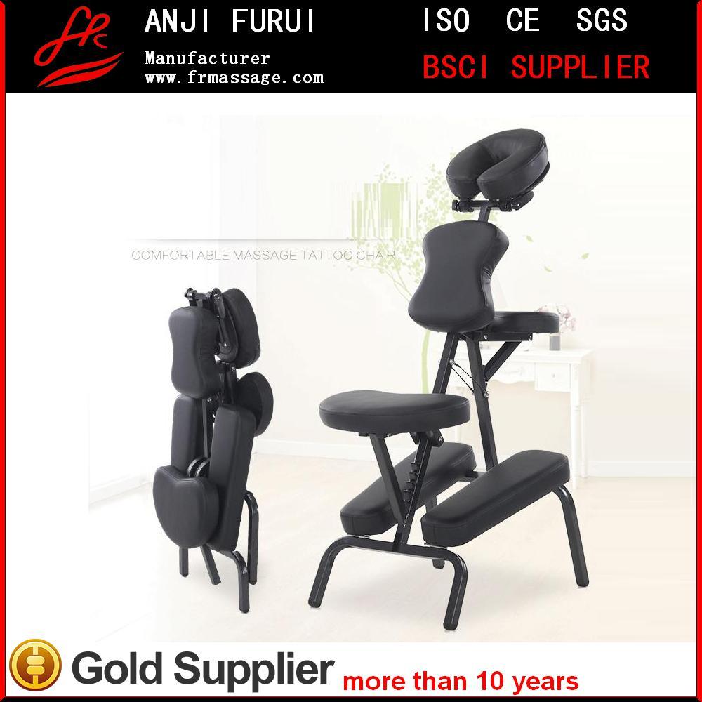 Tragbarer Massagesessel aus Metall 2