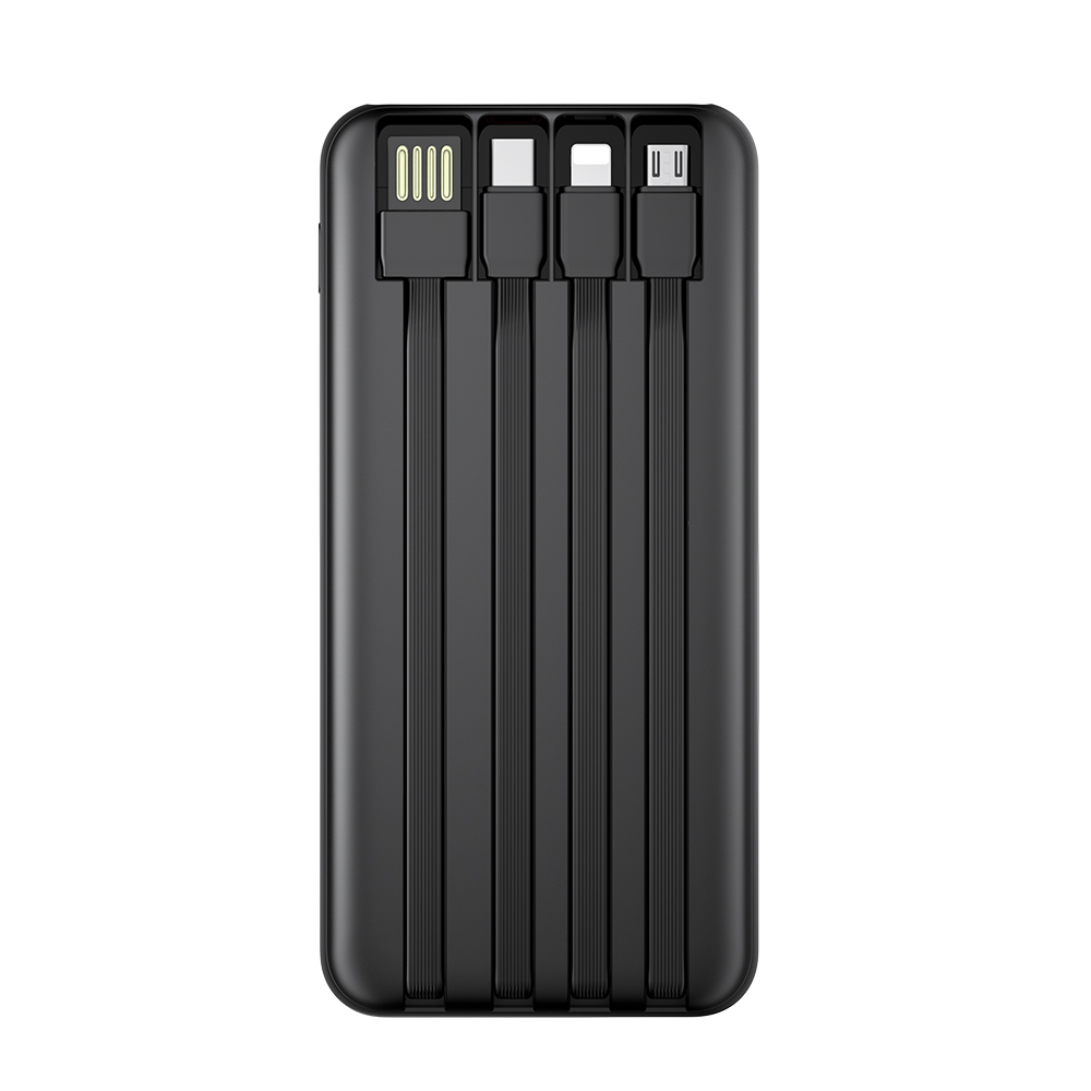 Powerbank 10000 mAh 22,5W mit Eingebautem Kabel 2
