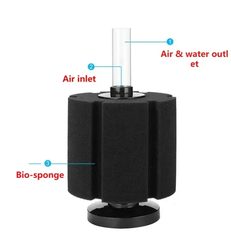 Biochemischer Luftpumpen-Schwammfilter