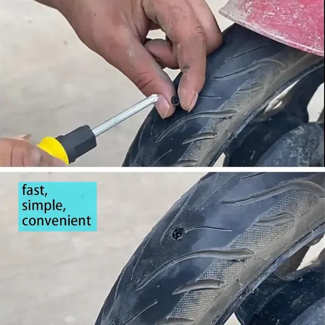 Reifenpannen-Gummistifte für Auto und E-Bike 4