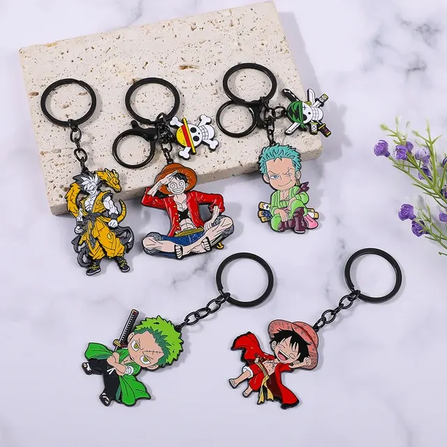 Anime-Schlüsselanhänger-Set 3