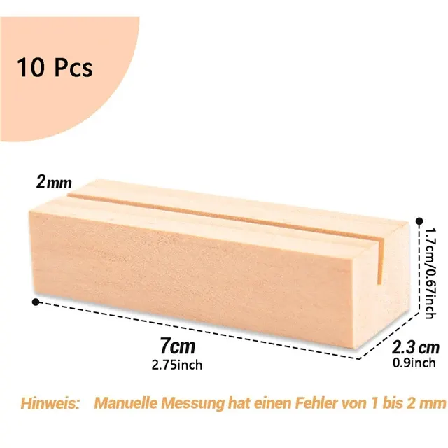 Holz-Kartenhalter 2