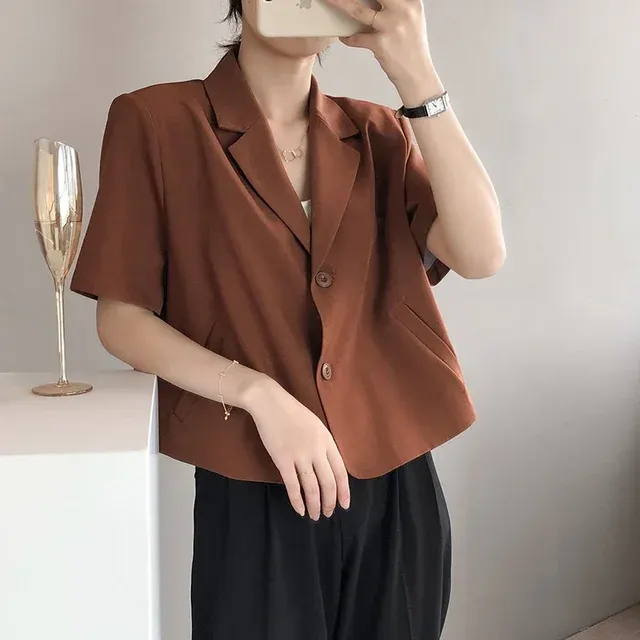 Damen-Kurzarm-Blazer 2