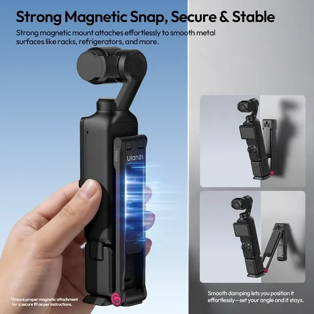 Magnetisches Reise-Stativ mit Selfie-Griff 3
