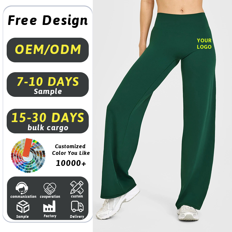 Damen Flare-Jogginghose mit hohem Bund