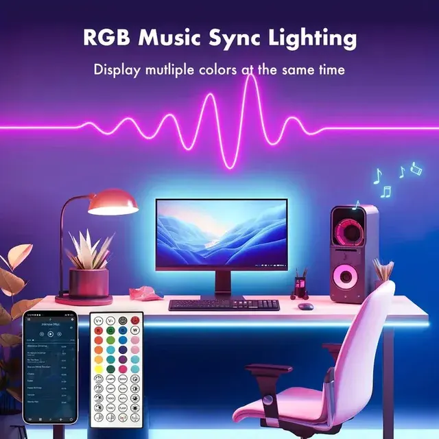 RGB-Neon-Lichterkette 4