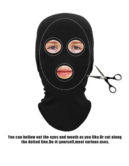 Ganzkopf Morph-Maske 4