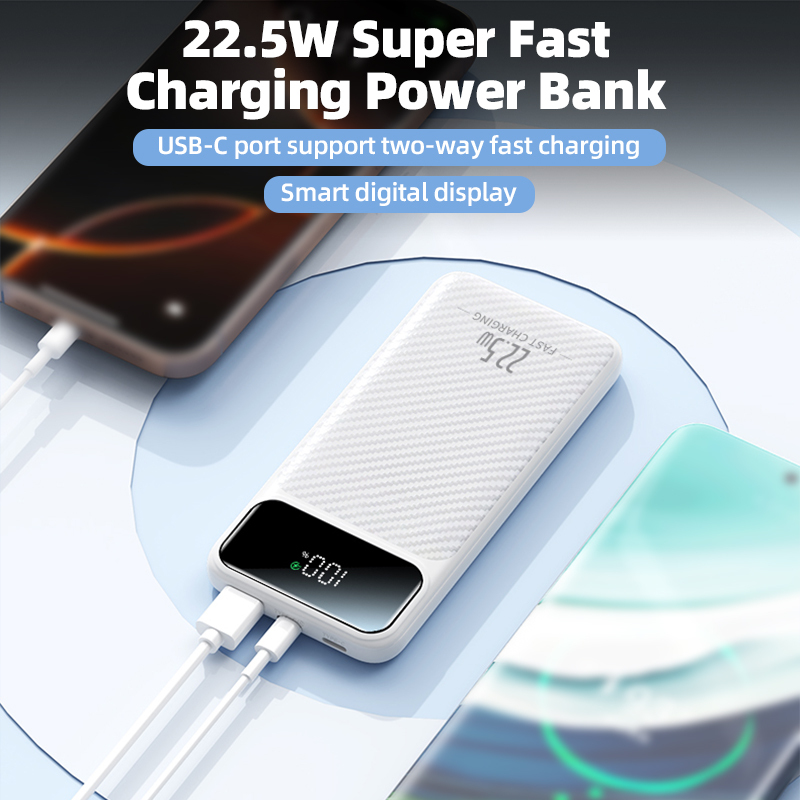 Powerbank 10000mAh Schnellladung mit LED-Display 2
