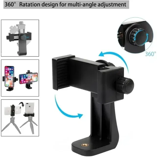 Universeller Handy-Stativadapter mit Drehklemme 3