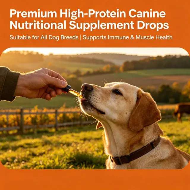 Flüssige Hunde-Nahrungsergänzung, proteinreich 3