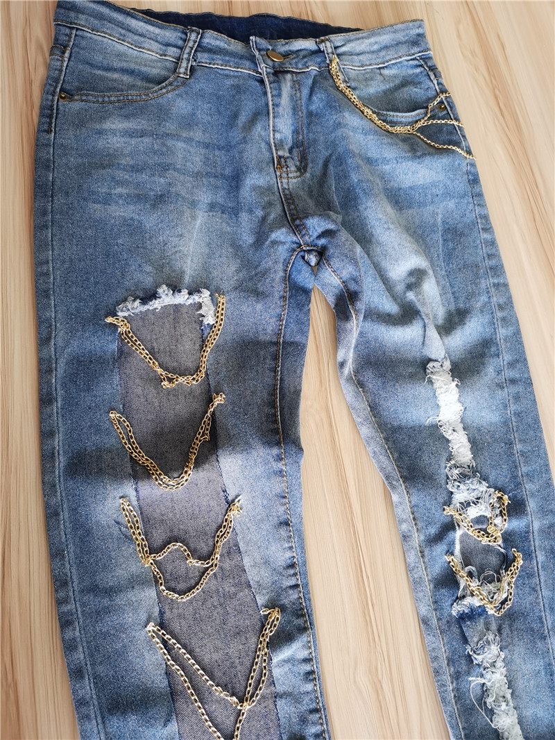High-Waist Skinny Jeans 4