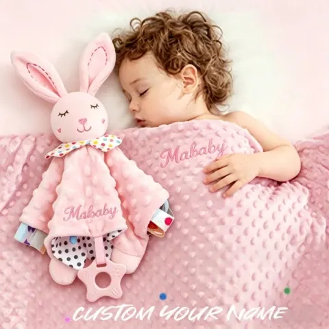 Personalisierte Babydecke