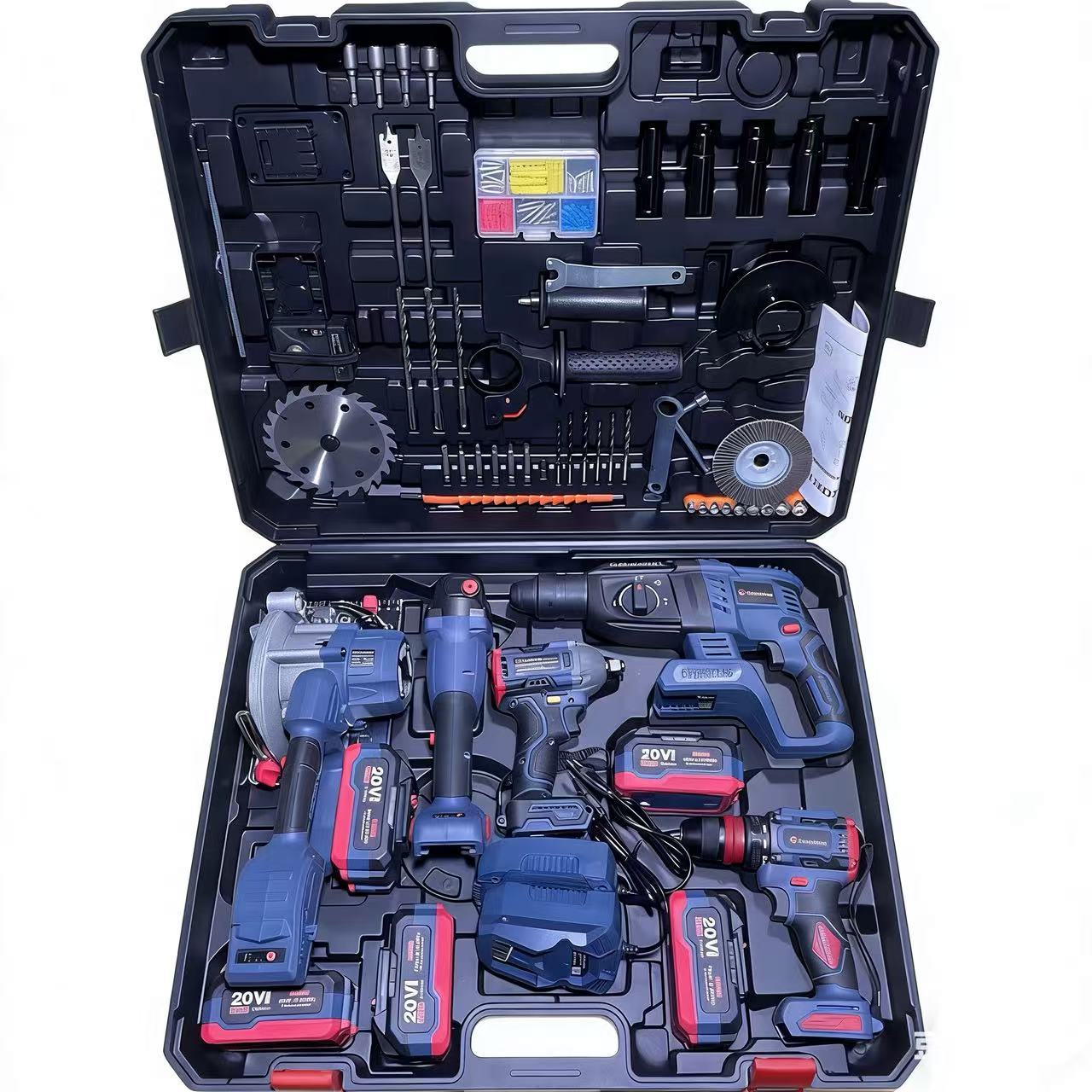 Akku-Multitool-Set 20V mit Hartkoffer 4