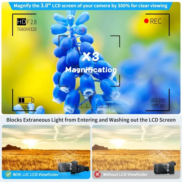 LCD-Sucherlupe für Kamera 3