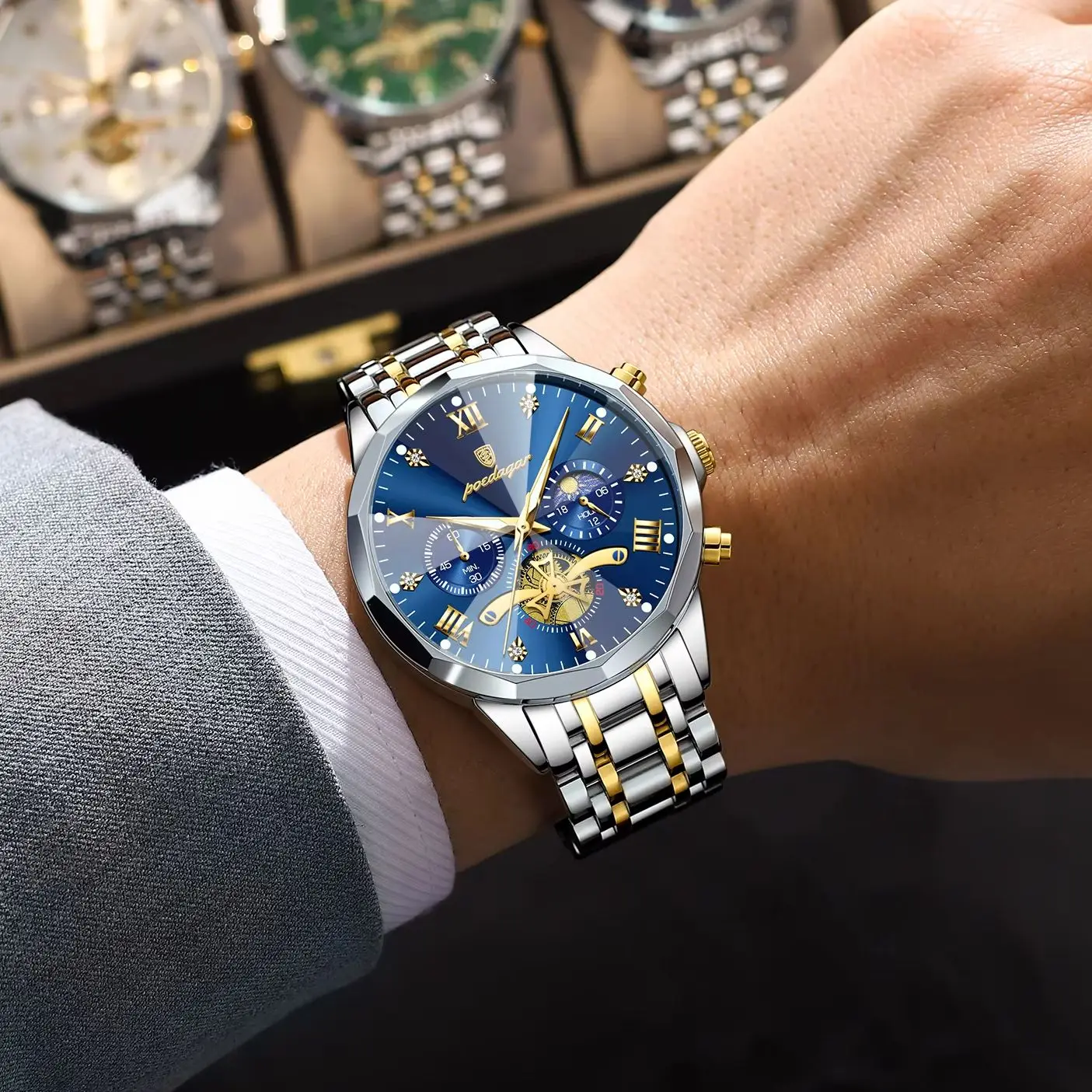 Chronograph-Armbanduhr 4