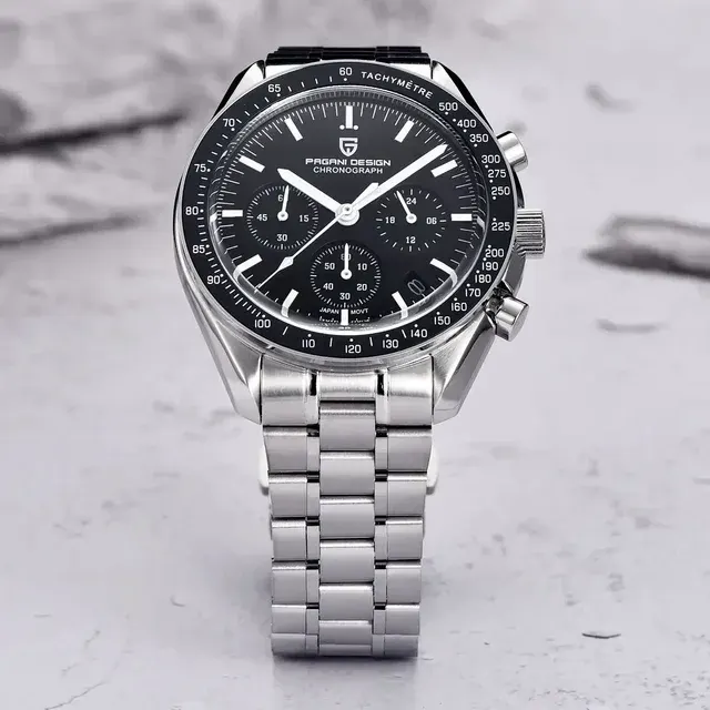 Quarz-Herrenchronograph mit Saphirglas 3