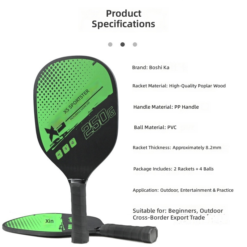 Pickleball-Schläger-Set 4