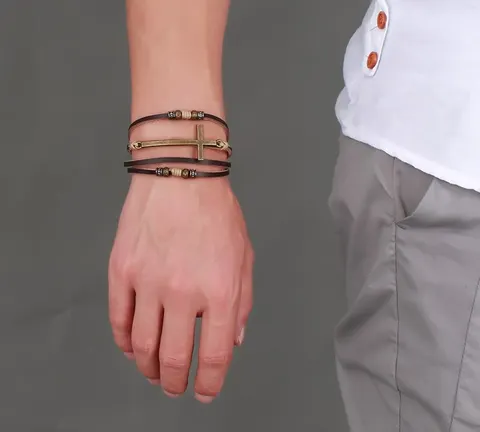 Lederarmband