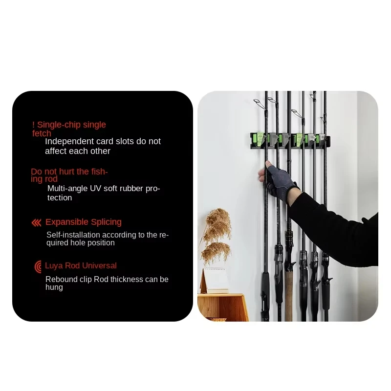 Wandhalter für Angelruten 2