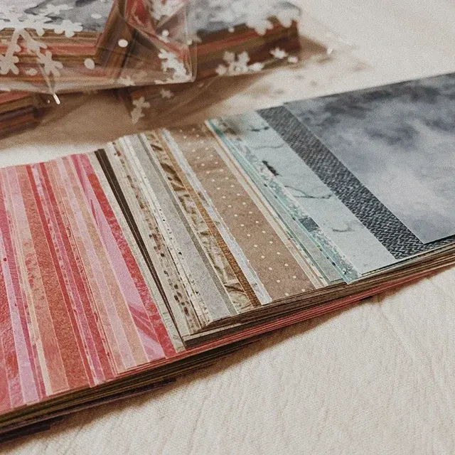 Bastelpapier Set 4
