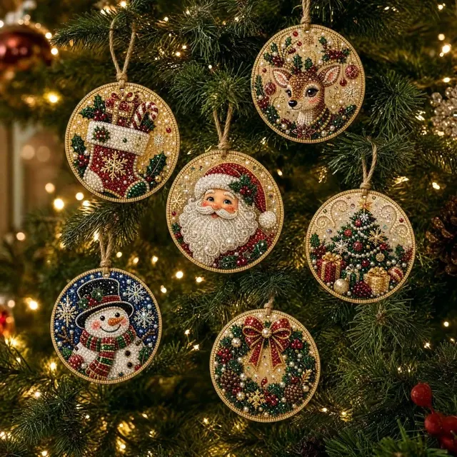 Weihnachts-Diamond-Painting-Set 2
