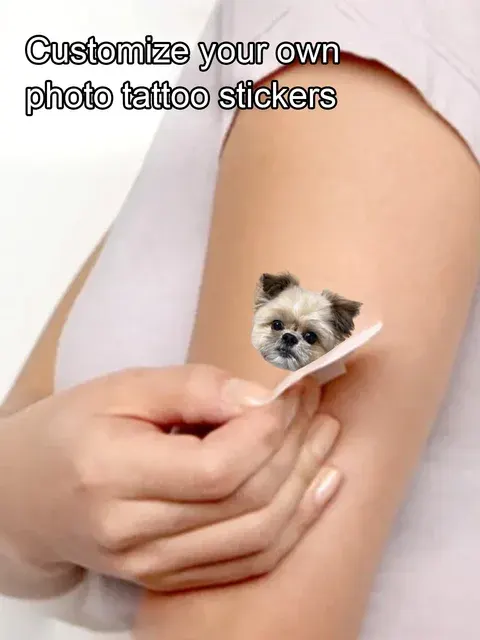 Temporäres Tattoo mit Foto 4