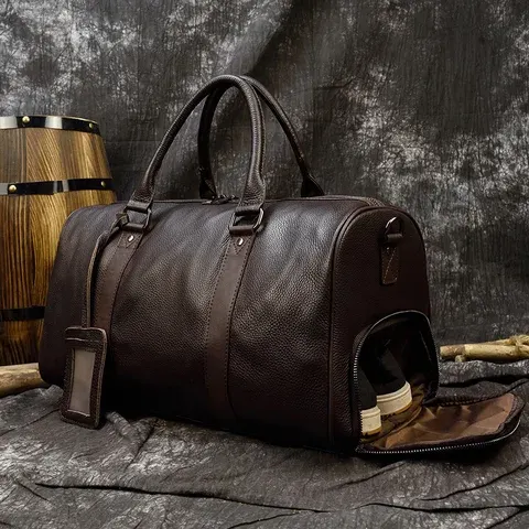 Lederreisetasche