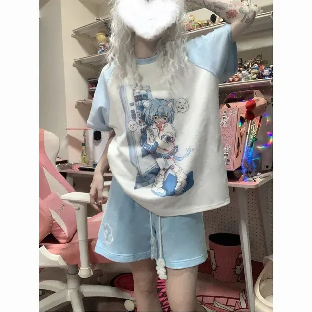 Kawaii-Shorts mit Schnürung 4