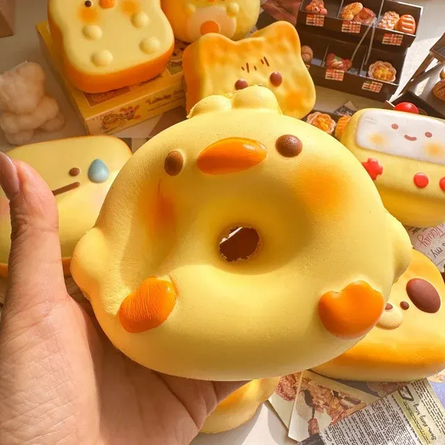 Brot-Squishy, langsam steigend, Stressabbau 2