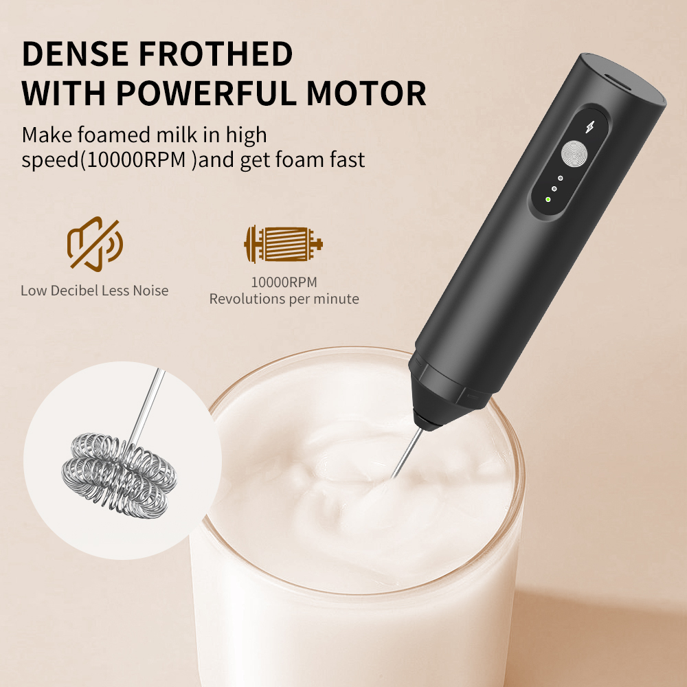 Handmixer für Matcha und Proteinpulver, 3 Stufen 3