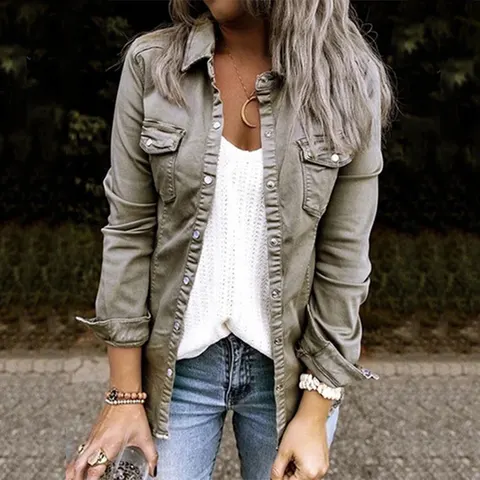 Jeanshemd-Jacke