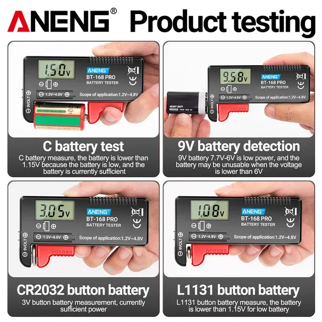 Universeller Batteriekapazitätstester für Knopfzellen 3
