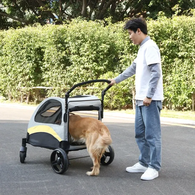 Faltbarer Haustier-Buggy 2